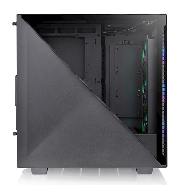 ქეისი Thermaltake Divider 300, Mid Tower, ARGB, Tempered Glass, Black