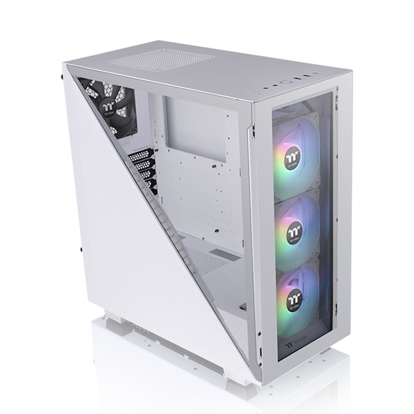 ქეისი Thermaltake Divider 300, Mid Tower, ARGB, Tempered Glass, White