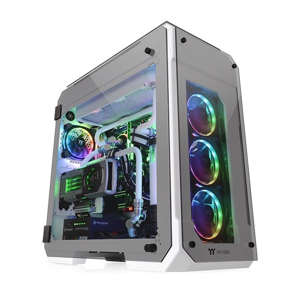 ქეისი Thermaltake View 71, Full Tower, Tempered Glass, White