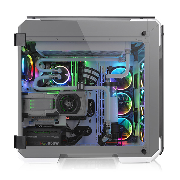 ქეისი Thermaltake View 71, Full Tower, Tempered Glass, White