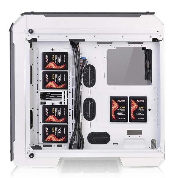 ქეისი Thermaltake View 71, Full Tower, Tempered Glass, White