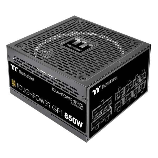 კვების ბლოკი Thermaltake GF1, 850W, ATX, PFC, 100V – 240V, 80 PLUS Gold, Black