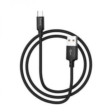 კაბელი Hoco Android X14 Times Speed Charging Cable Black