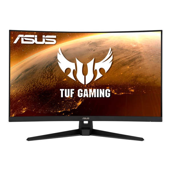 მონიტორი Asus VG328H1B TUF Gaming Monitor 31.5", Full HD (1920x1080), 165Hz, Extreme Low Motion Blur, 1ms (MPRT), Curved, Black