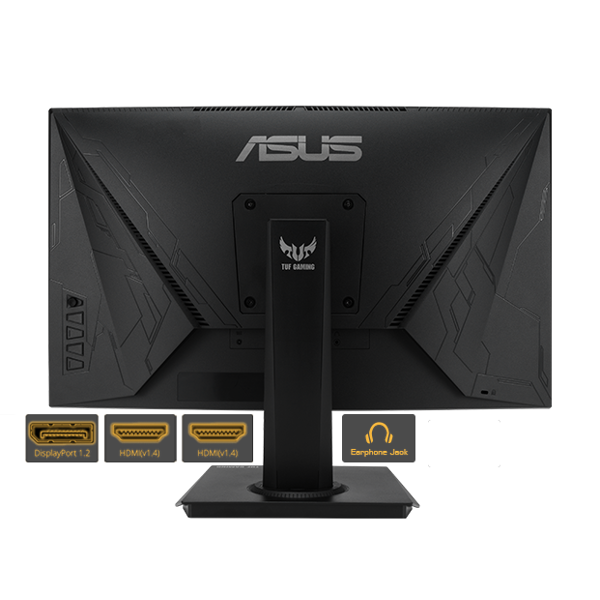 მონიტორი Asus Tuf VG24VQE, 24", Gaming Curved, 165Hz, VA, HDMI, Black