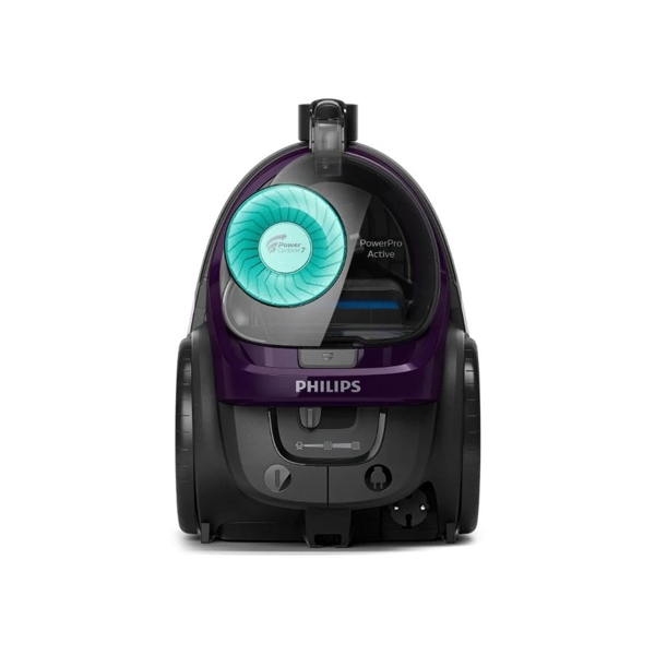 მტვერსასრუტი Philips FC9571/01, 1900W, 1.5L, 82Db,  Black/Purple