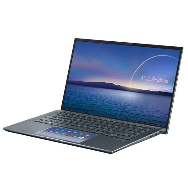 ნოუთბუქი Asus ZenBook UX435 14" I7-1165G7, 16GB, 1TB SSD, Integrated Graphics, W10 Pine Grey