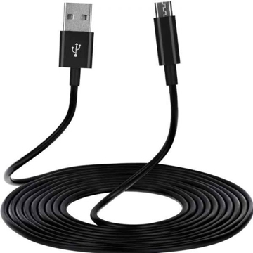 USB კაბელი 2E CCMAB-BL Micro USB Cable 1m Black