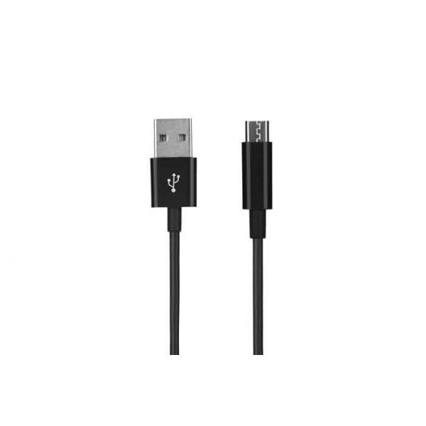 USB კაბელი 2E CCMAB-BL Micro USB Cable 1m Black