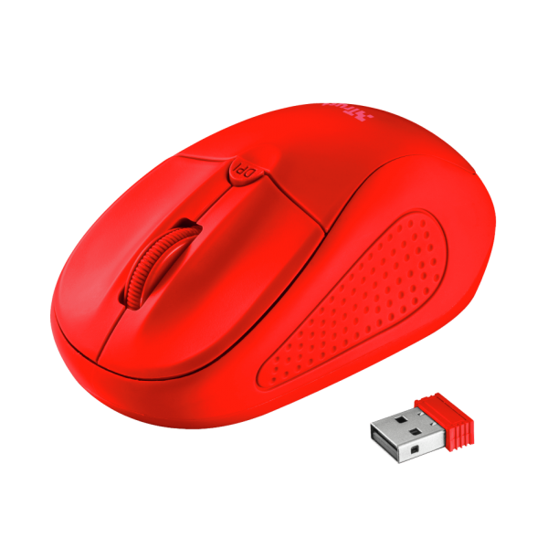 მაუსი Trust WLS 22138 USB Red