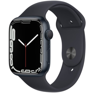  სმარტ საათი Apple MKN53RB/A Watch Series 7 GPS 45mm Midnight 