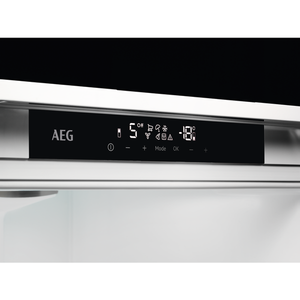 მაცივარი AEG RMB76121NX 549L, A+, 44Db, Silver