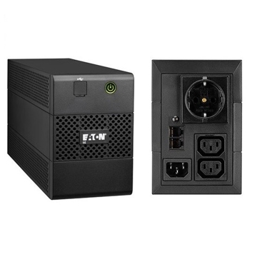 უწყვეტი კვების წყარო  Eaton 5E 850VA USB DIN 230V Black