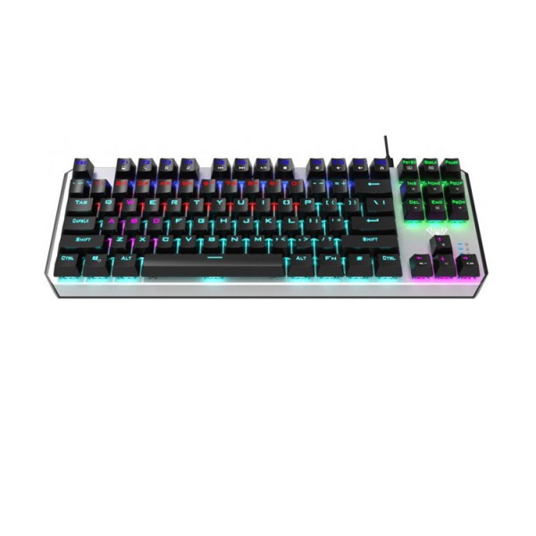 კლავიატურა Aula Retribution 2088Z, Mechanical Keyboard, RGB, USB, Blue Switch