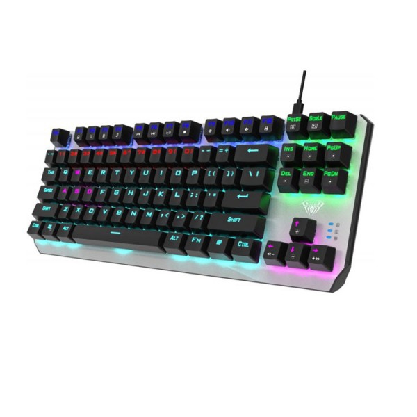 კლავიატურა Aula Retribution 2088Z, Mechanical Keyboard, RGB, USB, Blue Switch