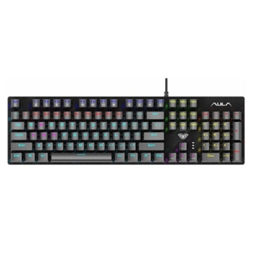 კლავიატურა Aula Retribution 2088Z, Mechanical Keyboard, RGB, USB, Red Switch