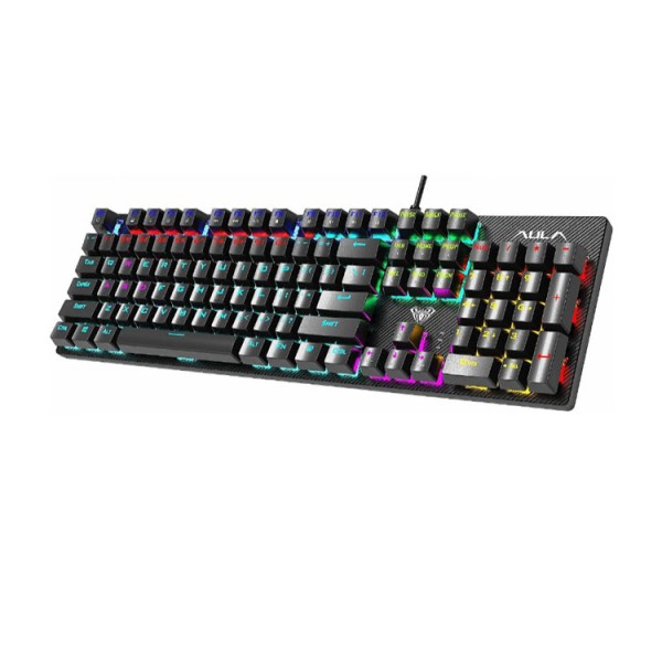 კლავიატურა Aula Retribution 2088Z, Mechanical Keyboard, RGB, USB, Red Switch