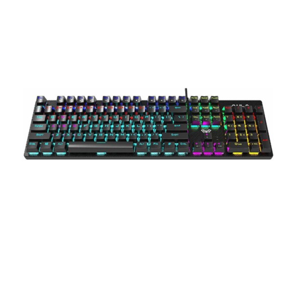 კლავიატურა Aula Retribution 2088Z, Mechanical Keyboard, RGB, USB, Red Switch