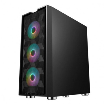 ქეისი Golden Field 8706B ATX Case 4x120mm Fixed Color Fan USB 3.0 Black