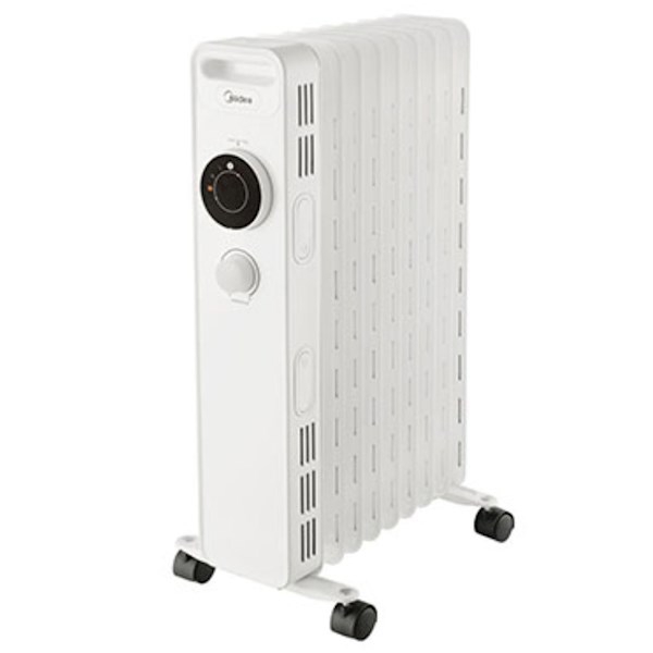 ზეთის რადიატორი Midea NY2311-20M, 2300W, Oil Radiator, White