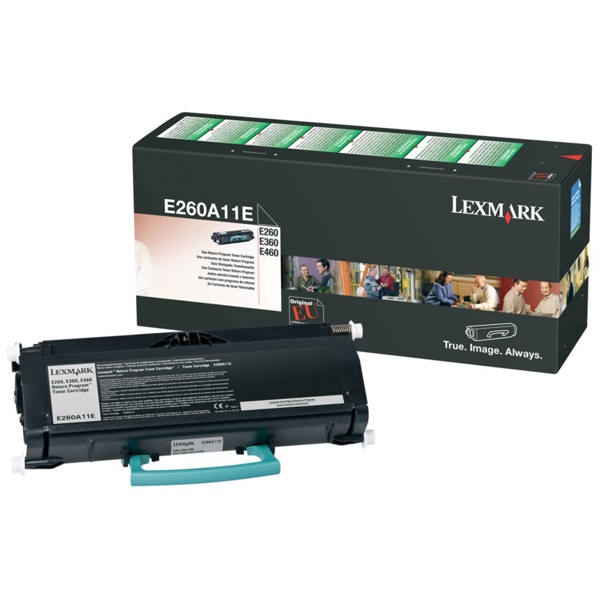 კარტრიჯი Lexmark E260 3,5K Toner Cartridge Black