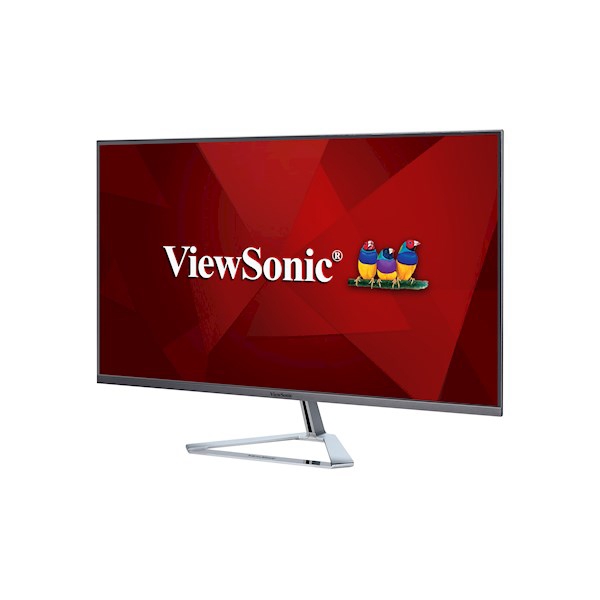 მონიტორი ViewSonic VX3276-2K-MHD 31.5" IPS WQHD, HDMI, DP, Silver