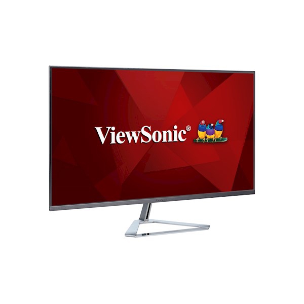 მონიტორი ViewSonic VX3276-2K-MHD 31.5" IPS WQHD, HDMI, DP, Silver