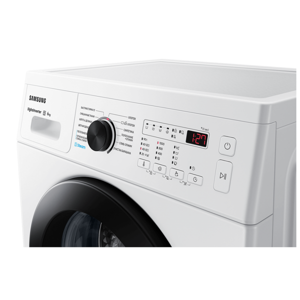 სარეცხი მანქანა Samsung  WW60A4S00CELP 6kg, 1000Rpm, A, White