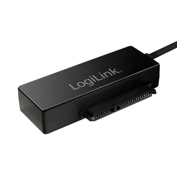 ადაპტერი LogiLink AU0050 Adapter USB 3.0 to SATA 12V, 2A Black 