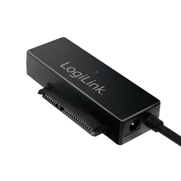 ადაპტერი LogiLink AU0050 Adapter USB 3.0 to SATA 12V, 2A Black 