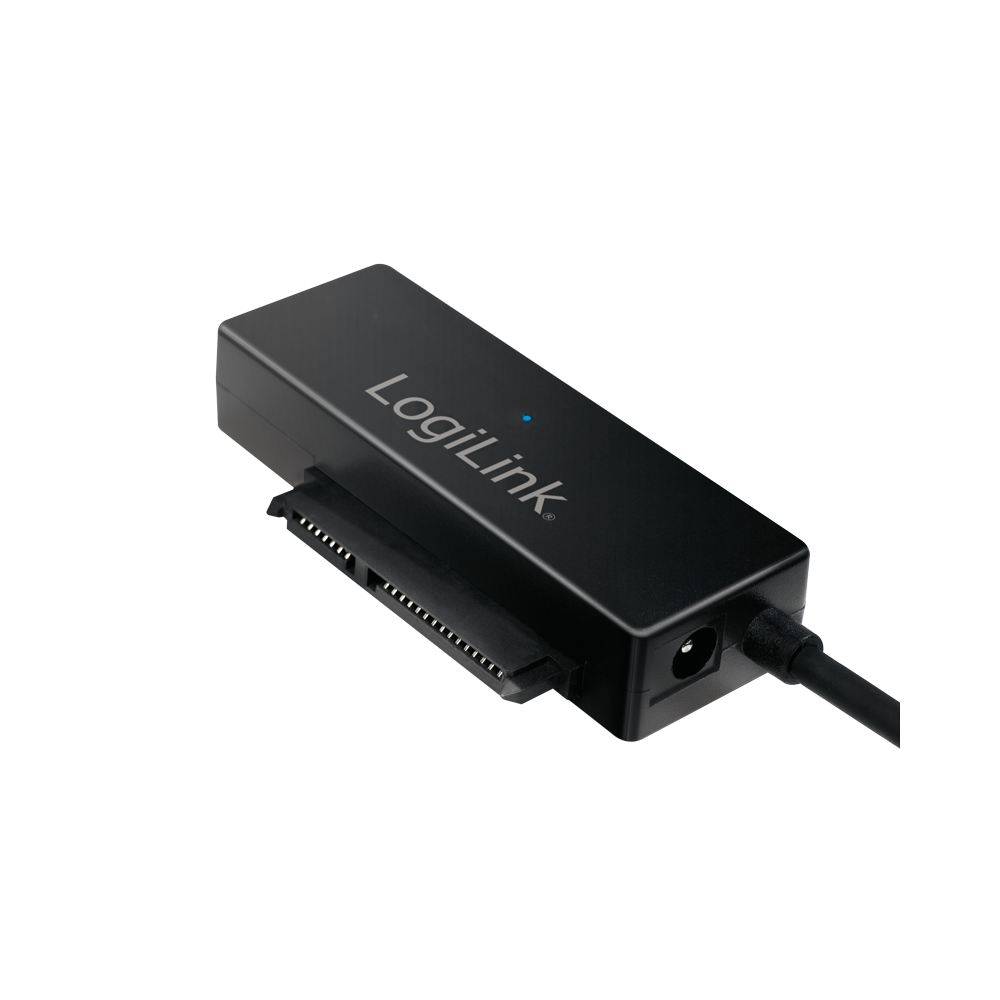 ადაპტერი LogiLink AU0050 Adapter USB 3.0 to SATA 12V, 2A Black 