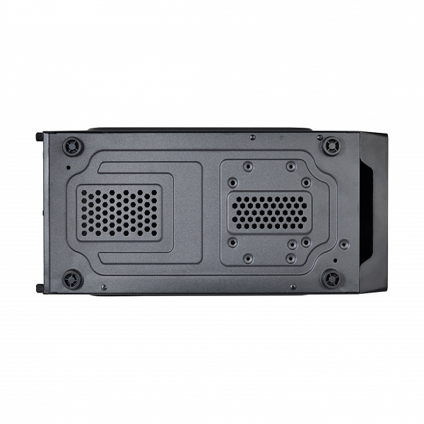 CROWN MICRO CMC-4210 Case Mini-ATX, 2xUSB 2.0 With Power Supply CM-PS500W, Black