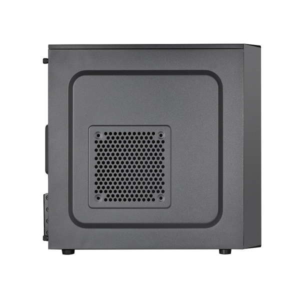 ქეისი CROWN MICRO CMC-4210 Case Mini-ATX, 2xUSB 2.0 With Power Supply CM-PS500W, Black