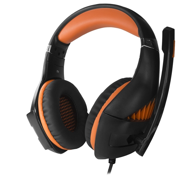 ყურსასმენი Crown Micro CMGH-2003 Gaming Headphone 3.5 Mini Jack, 3.2m, Orange