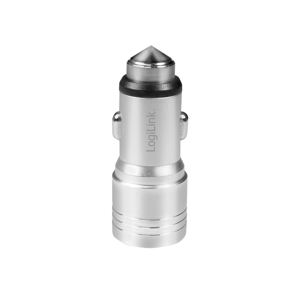 მანქანის დამტენი Logilink PA0228 USB Car Charger 2 Port 10.5W Silver