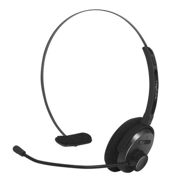 ყურსასმენი Logilink BT0027, Wireless, Bluetooth mono headset, microphone, Black