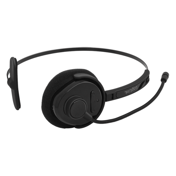 ყურსასმენი Logilink BT0027, Wireless, Bluetooth mono headset, microphone, Black