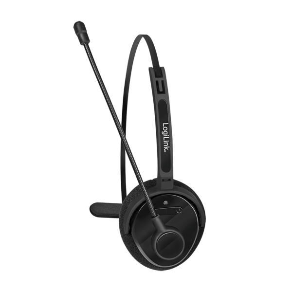 ყურსასმენი Logilink BT0027, Wireless, Bluetooth mono headset, microphone, Black