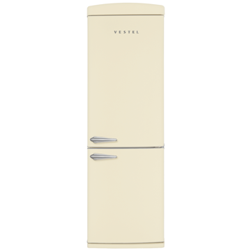 მაცივარი Vestel RN480 BFR3EI-BG 350L, A+, 45Db, Beige