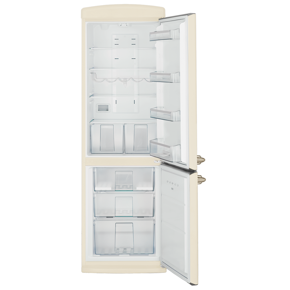 მაცივარი Vestel RN480 BFR3EI-BG 350L, A+, 45Db, Beige