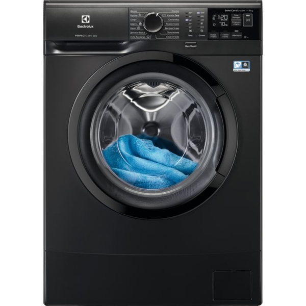 სარეცხი მანქანა Electrolux EW6S4R27BX, 7Kg,1200Rpm, A+++, Dark gray