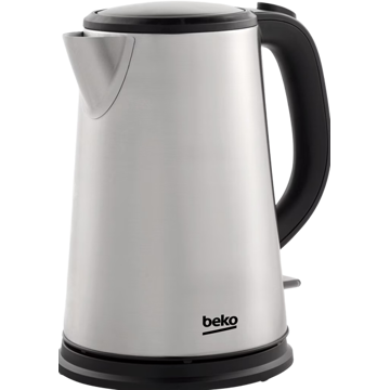 Beko WKM 62261 I, 2200W, 1.7L, Electric Kettle, Silver