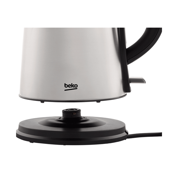 Beko WKM 62261 I, 2200W, 1.7L, Electric Kettle, Silver