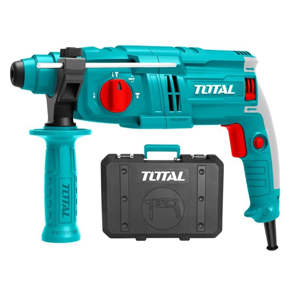 პერფორატორი Total TH306236 650W, 1200Rpm, 1.7J, Blue