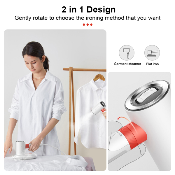 ორთქლის უთო Xiaomi Deerma DEM-HS218 HS-200, Multi-function Steam Ironing Mashine,White