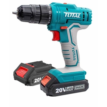 ბურღი-სახრახნისი Total TDLI20012, 20V 1.5Ah, 1500Rpm, Blue