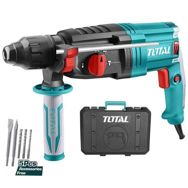 პერფორატორი Total TH309288, 950W, 1050Rpm, 2.5J, Blue 