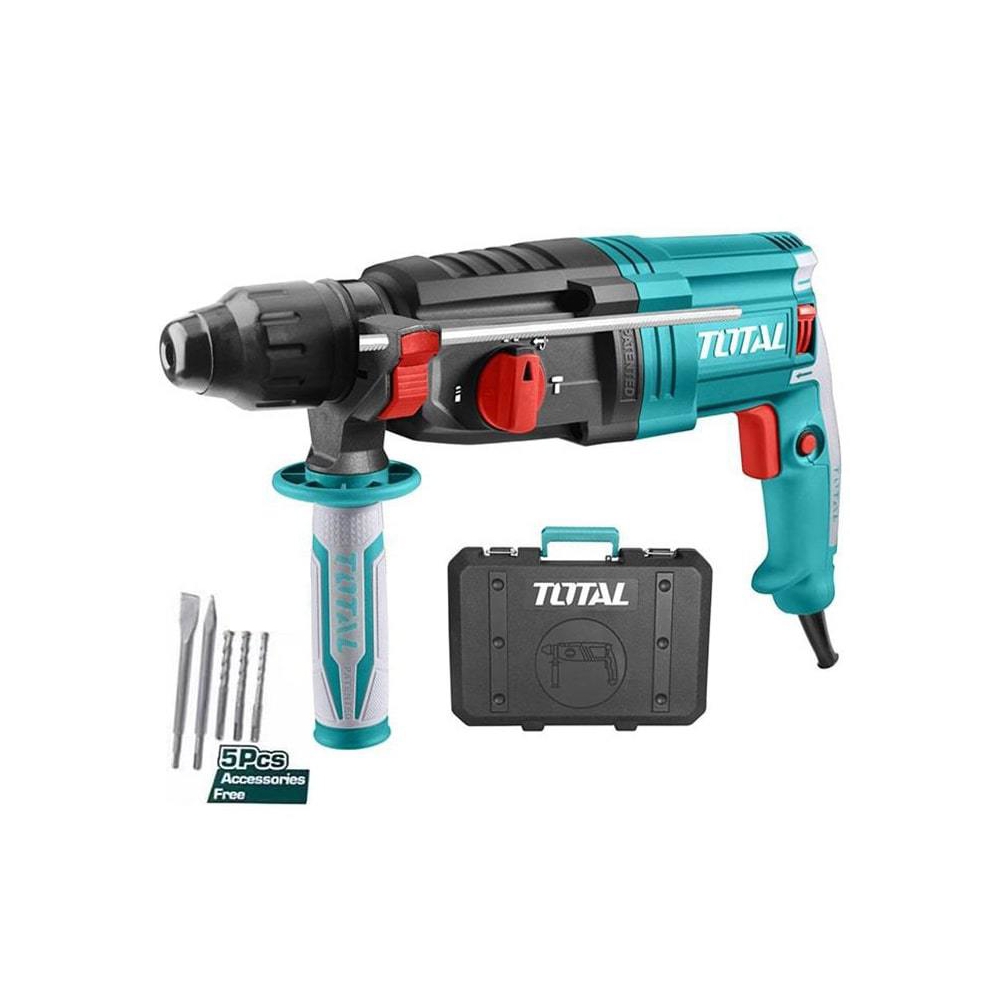 პერფორატორი Total TH309288, 950W, 1050Rpm, 2.5J, Blue 