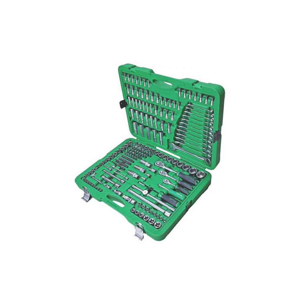 ხელსაწყოების ნაკრები Toptul GCAI216R 216pcs Green