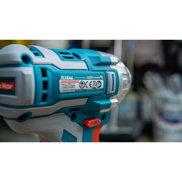 სახრახნისი Total TIRLI2002 Li-ion Cordless Impact Driver 20V, 2Ah, 170Nm, Blue/Silver